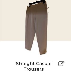 Gap Womens Pull On Tencel Pant (Light Tan, Size Small.